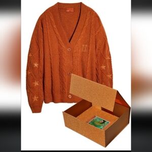 Taylor Swift Orange Cardigan Sweater